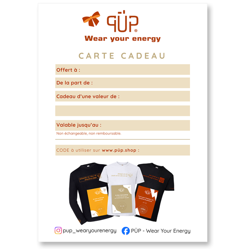 CARTE CADEAU