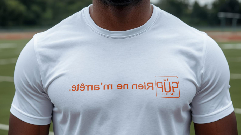 T-shirt PÜP reflet dans le miroir